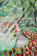 Path Filled With Sunshine, Giclee Print